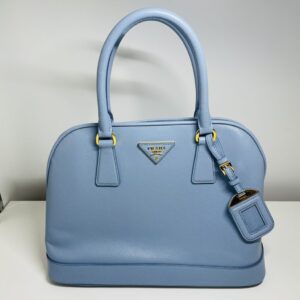 プラダ　ブガッティ　ハンドバッグ　